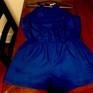 Romper blue